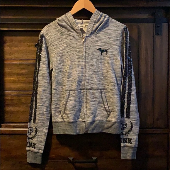 PINK Victoria's Secret Tops - Victoria Secret Zip Up